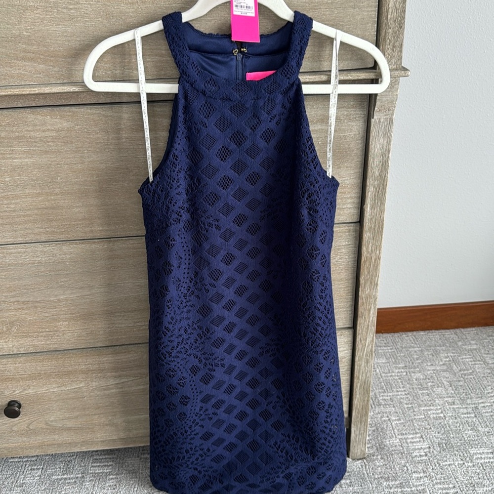 Lilly Pulitzer Rayann Shift size small navy